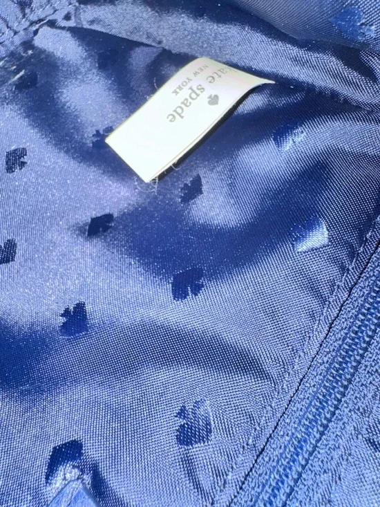 Kate Spade New York Briar Lane Quilted Denim Appliqué Emelyn Purse - Picture 7 of 12